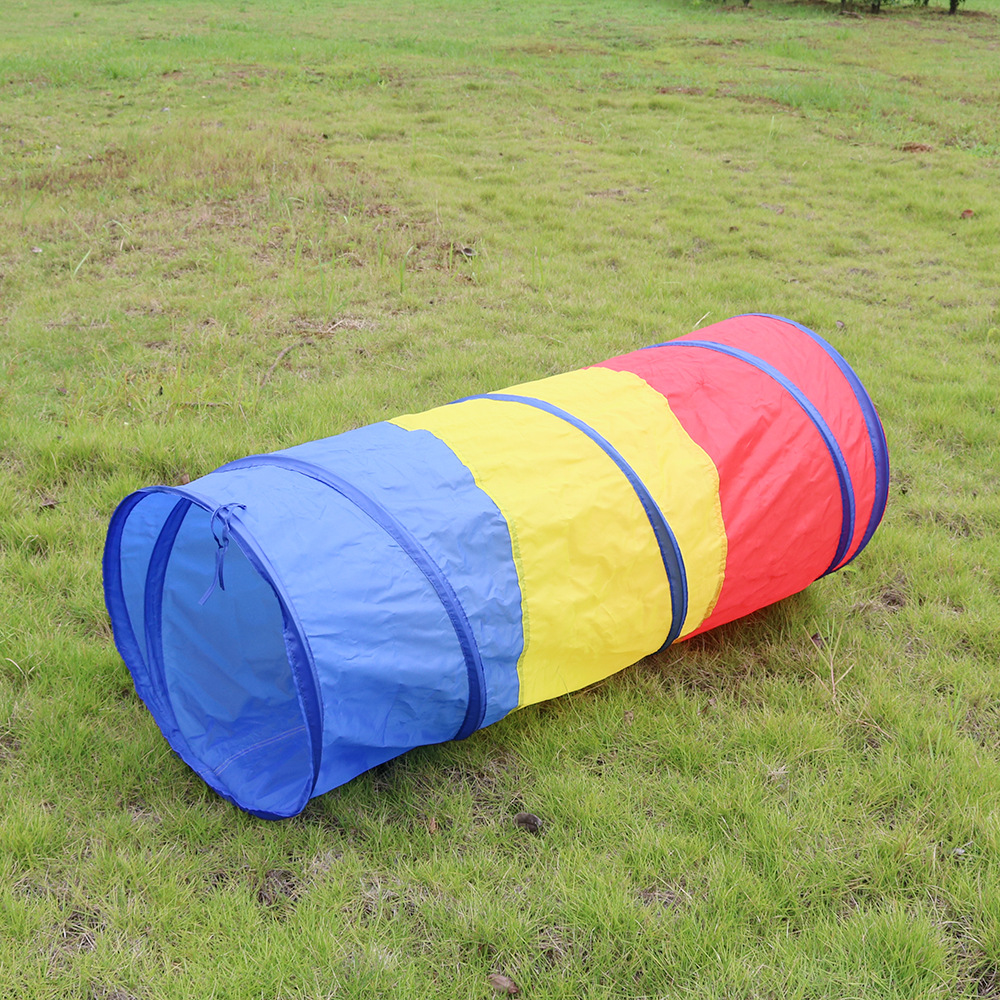 Factory direct supply of children's tents, indoor arched tunnel tents, tunnel tents, climbing tubes, sensory integration training toys, baby climbing tubes details Picture