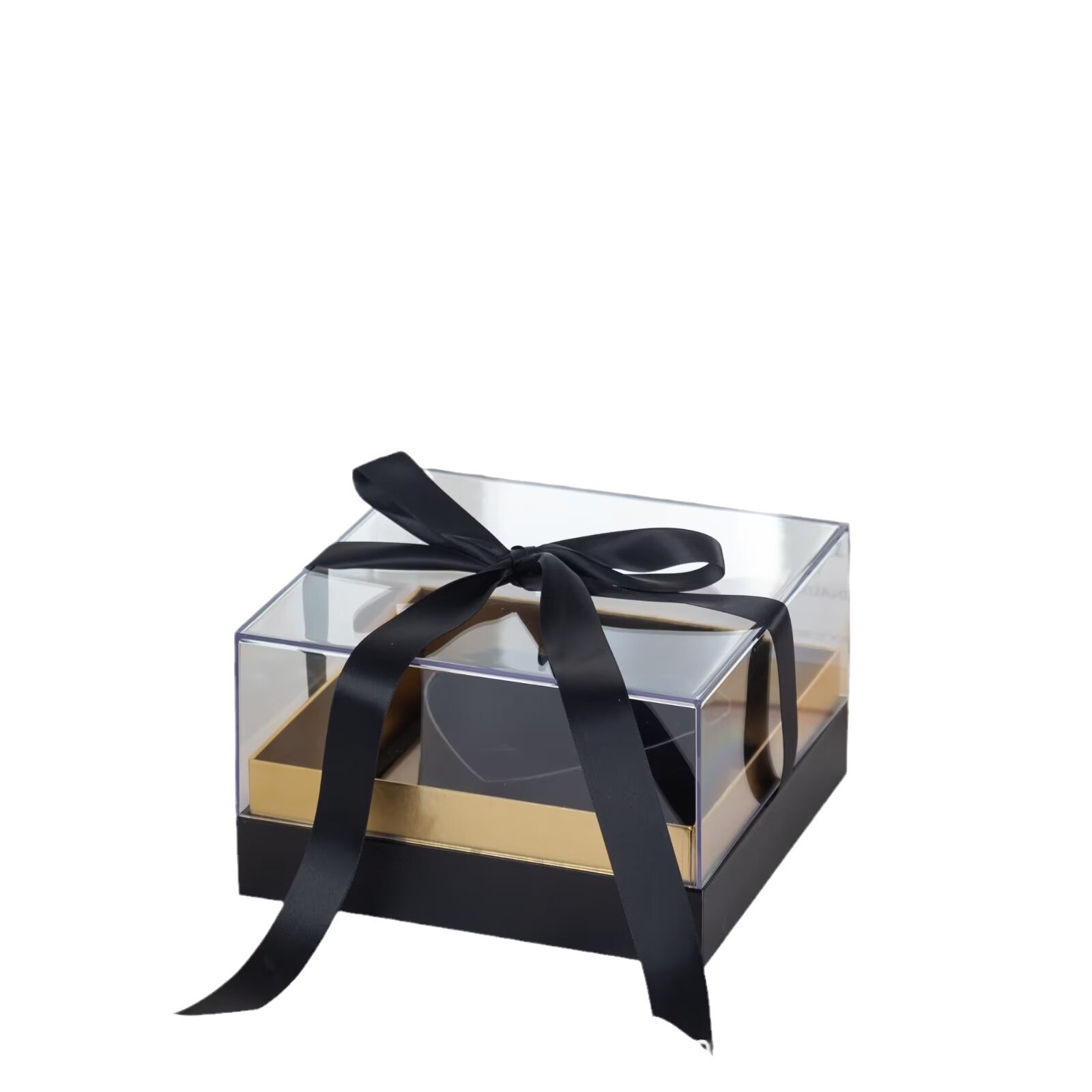 Square acrylic flower gift box, 520 Qixi Festival gift box, preserved flower box, heart box, exquisite Application Scenario