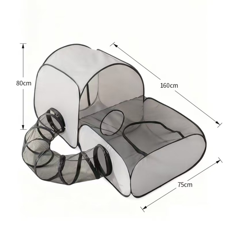 Pet supplies, cat beds, enclosures, pet beds, cat beds, pet delivery rooms, breathable, detachable, washable, foldable pet cages, tunnels details Picture
