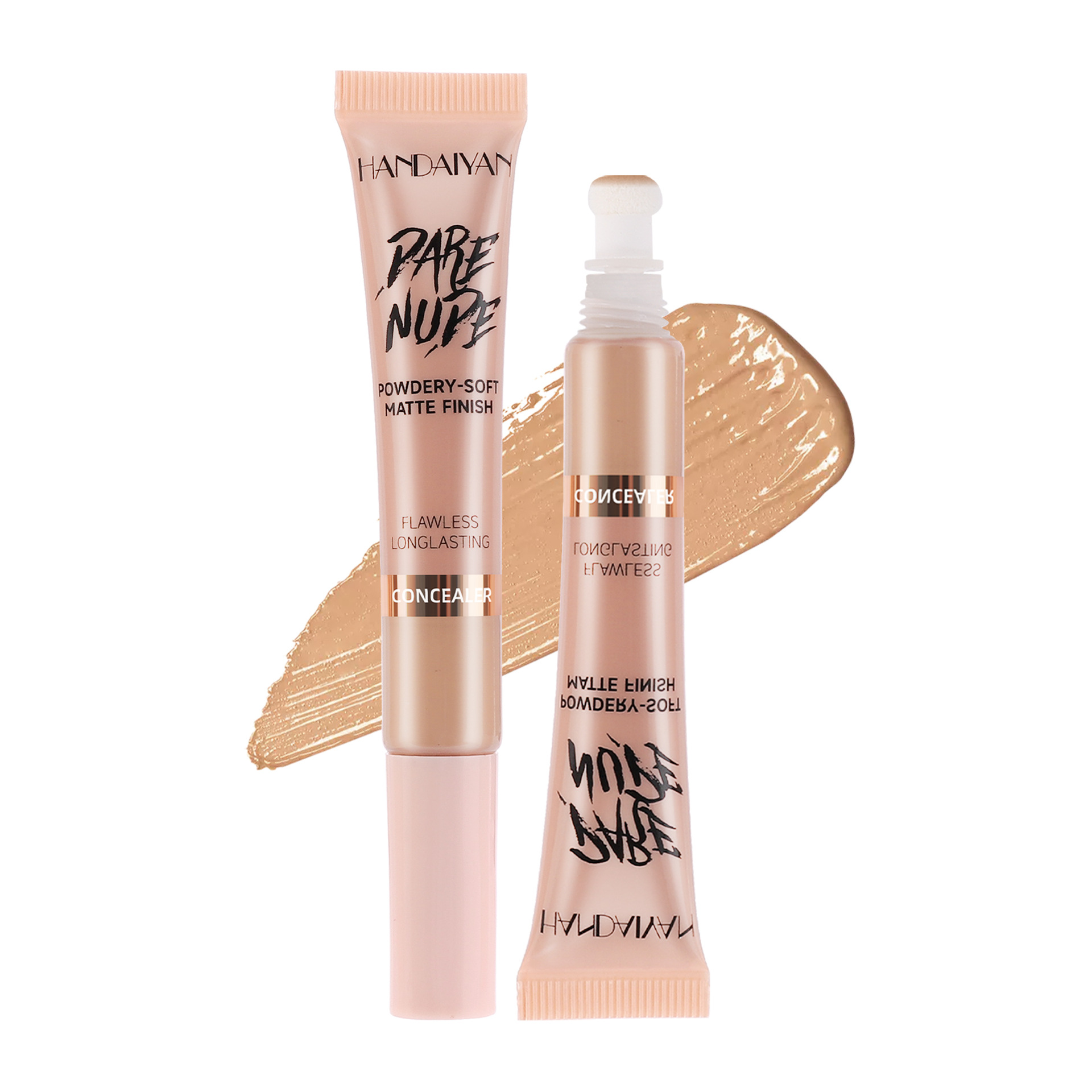 European and American whitening concealer, with a brand-new liquid formula containing moisturizing and sunscreen ingredients, covers facial blemishes Specification image