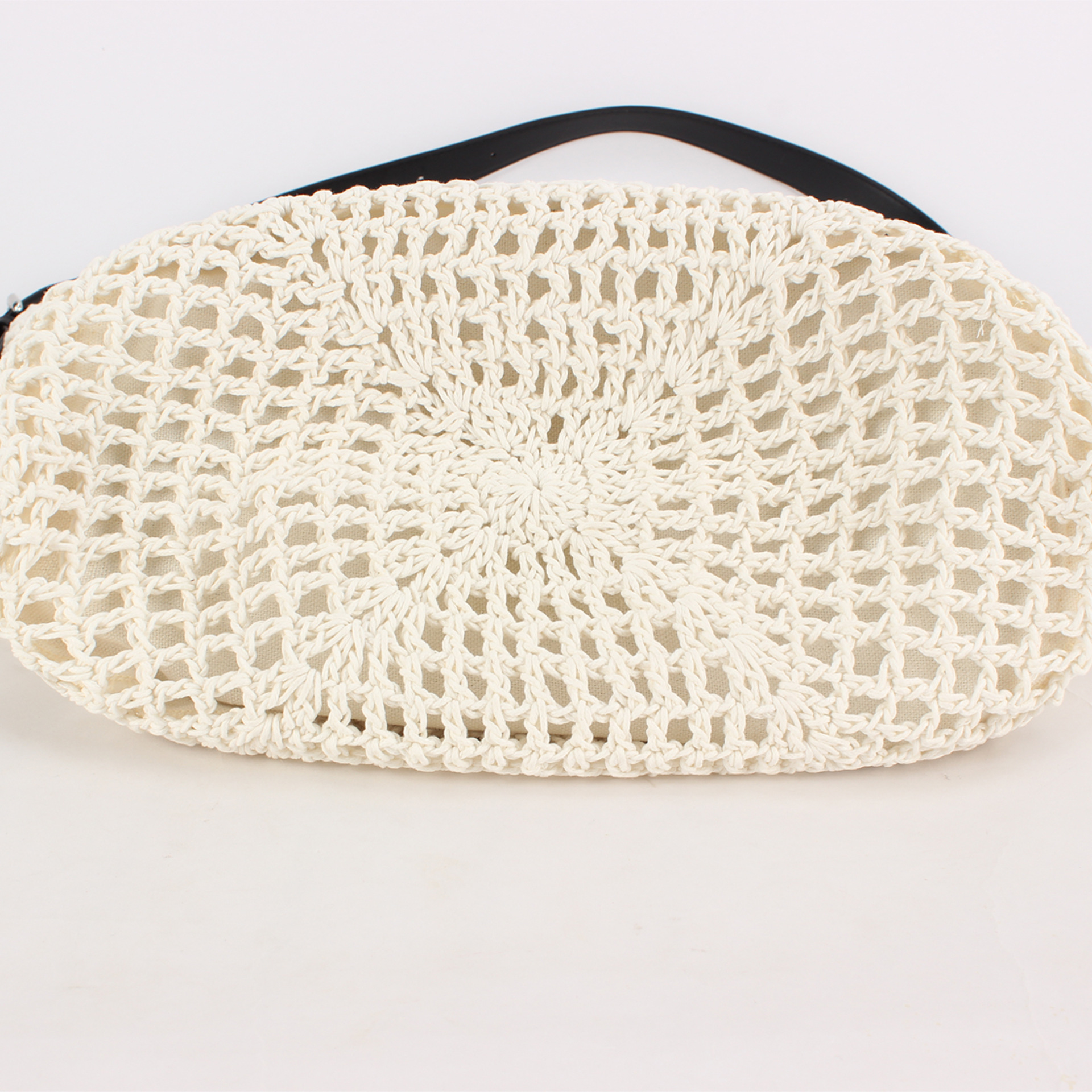 New amber rope hand-woven bag, a versatile and niche ladies' bag for beach vacations, leisure, daily commences and other occasions Specification image
