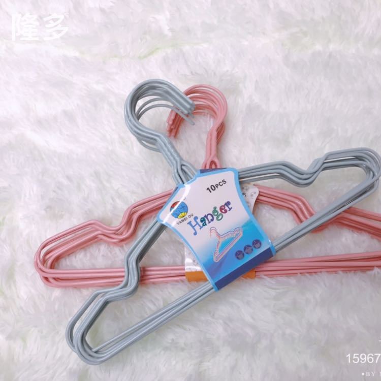 0062 Children's clothes hanger, plastic clothes hanger, iron clothes hanger, anti-slip clothes hanger, children's clothes hanger, stitch Item Picture