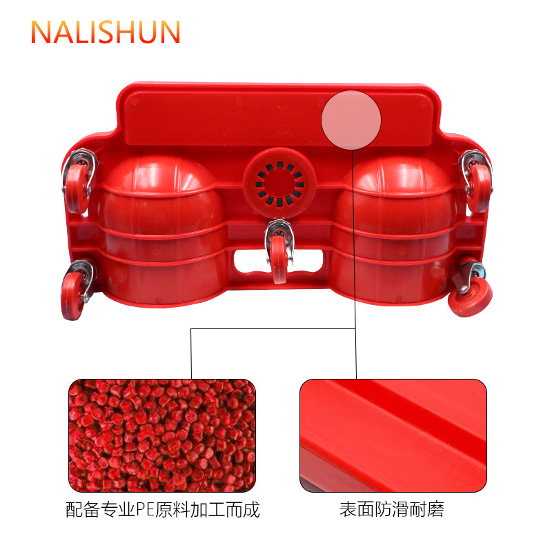 Wholesale of foreign trade, auto repair, knee pads with wheels, foot pedals, universal mobile kneeling wheels, kneeling pads, laying floor tiles, and tiling Specification image
