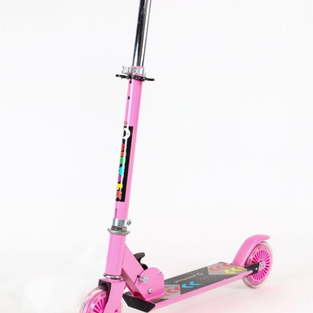 Children's two-wheeled flatbed cart, cross-border export foldable flatbed cart details Picture