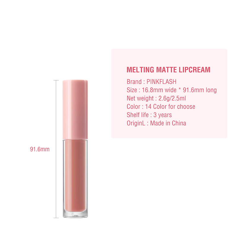 Maquillaje de larga duración lindo transparente brillo mate no pegajoso vegano natural fruta lip gloss hidratante aumento de labios aceite - 5
