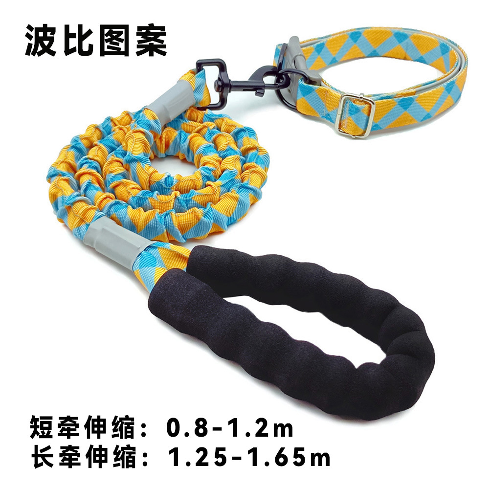 狗链牵引绳/狗绳/狗绳狗牵引带/宠物牵引绳/宠物白底实物图