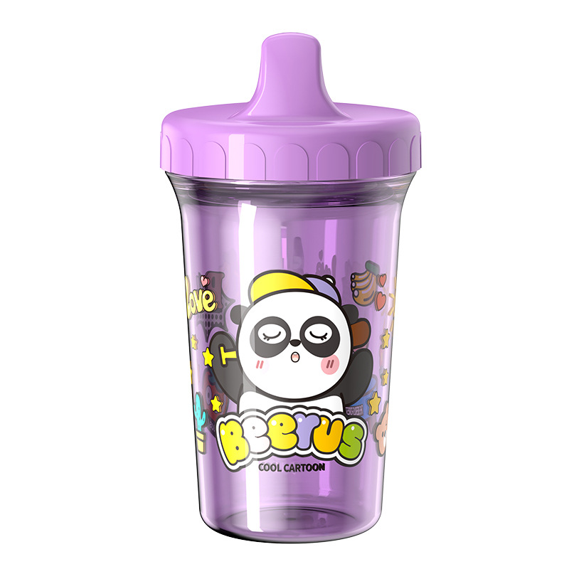 Wholesale children's water cups, baby drinking cups, anti-drop and anti-leakage drinking cups, newborn anti-choking duckbill cups, direct drinking cups Application Scenario