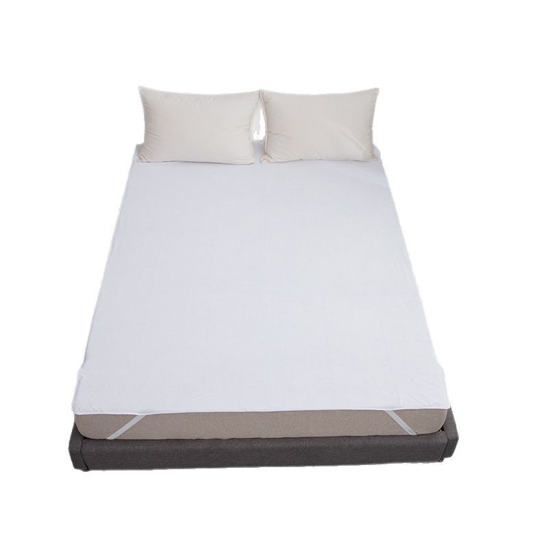 Cross-border Amazon bamboo fiber towel fabric waterproof bed, thin Simmons urine-proof anti-slip four-corner rubber band mattress Application Scenario
