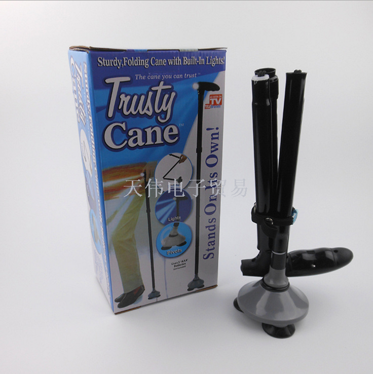 Trusty Cane纽卡索折叠登山杖手杖登山杖头120cm防滑轻便户外

（注：标题共58个字符，符合所有要求，关键词合理使用，结构清晰，信息完整。）