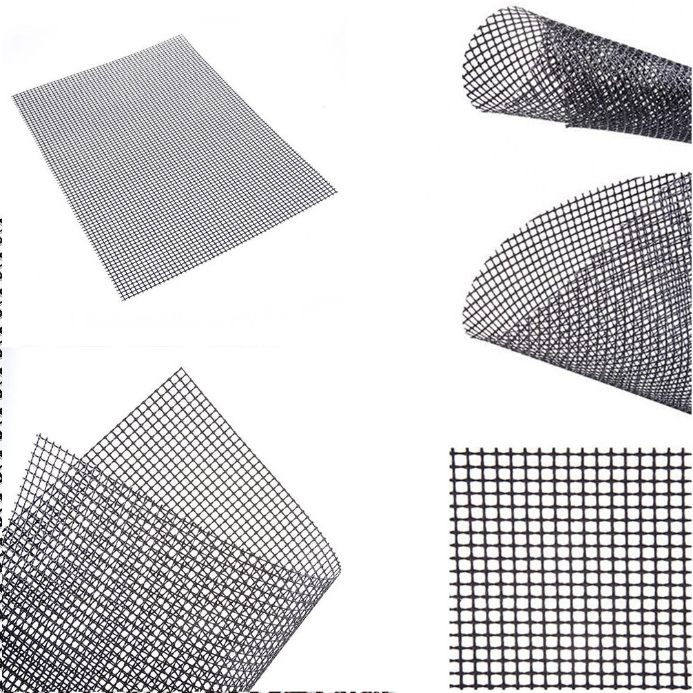 Barbecue mesh mat, fiberglass barbecue mat, Teflon non-stick high-temperature resistant barbecue mesh mat, pizza grilled meat mat