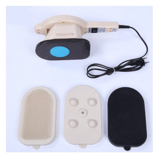 Cross-border exclusive handheld massager set, suitable for both men and women on the waist and abdomen, with powerful cervical massage full figure