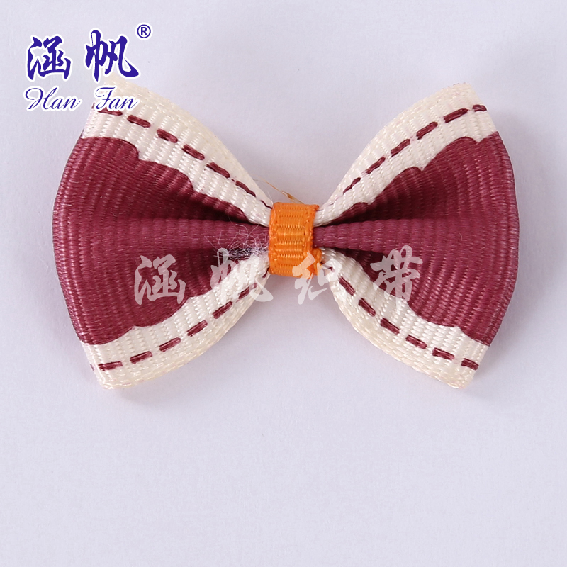 Custom-made lace style ribbon butterfly knots Specification image
