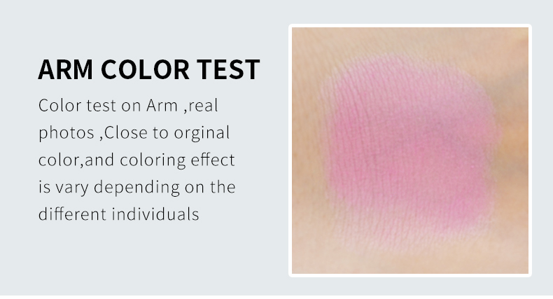 OEM wholesale blush single makeup glitter blush packaging, with blush vegetarian cosmetic custom logo Item Picture