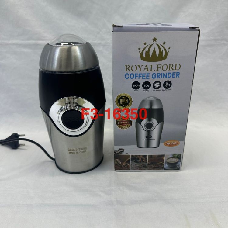 طاحن حبوب آلي آلي بالكامل، طاحن كهربائي لصلب لا يصدأ لمطاحن البن Item Picture