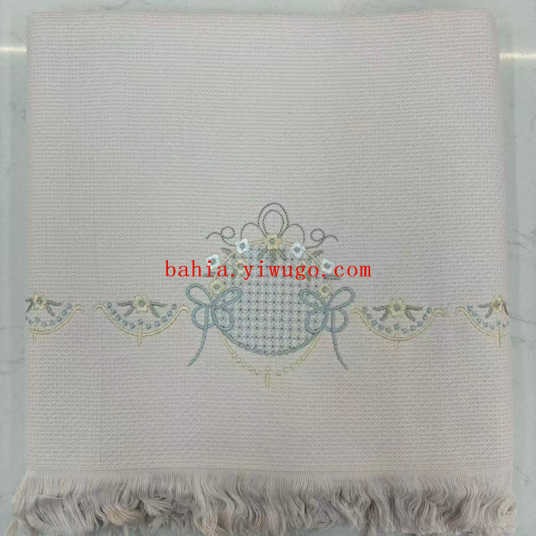 ملاءات تطريز على أغطية من ثلاث قطع من أغطية من قش المرجان Specification image