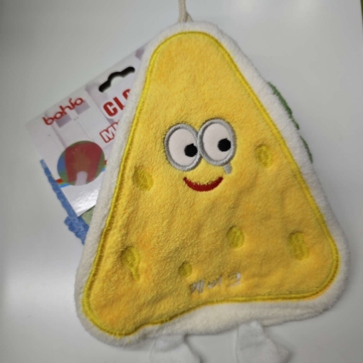 Thickened double-layer hanging cute pet Shanrong Lake hand towel Item Picture