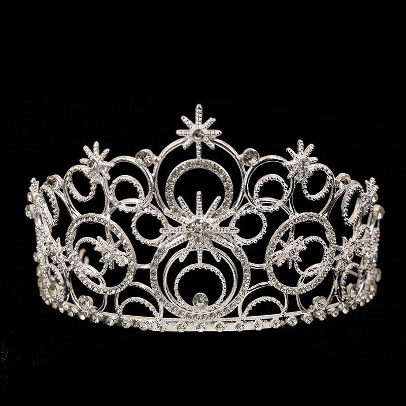 皇冠/饰品/小熊头顶塑料皇冠/发饰/婚礼发饰细节图