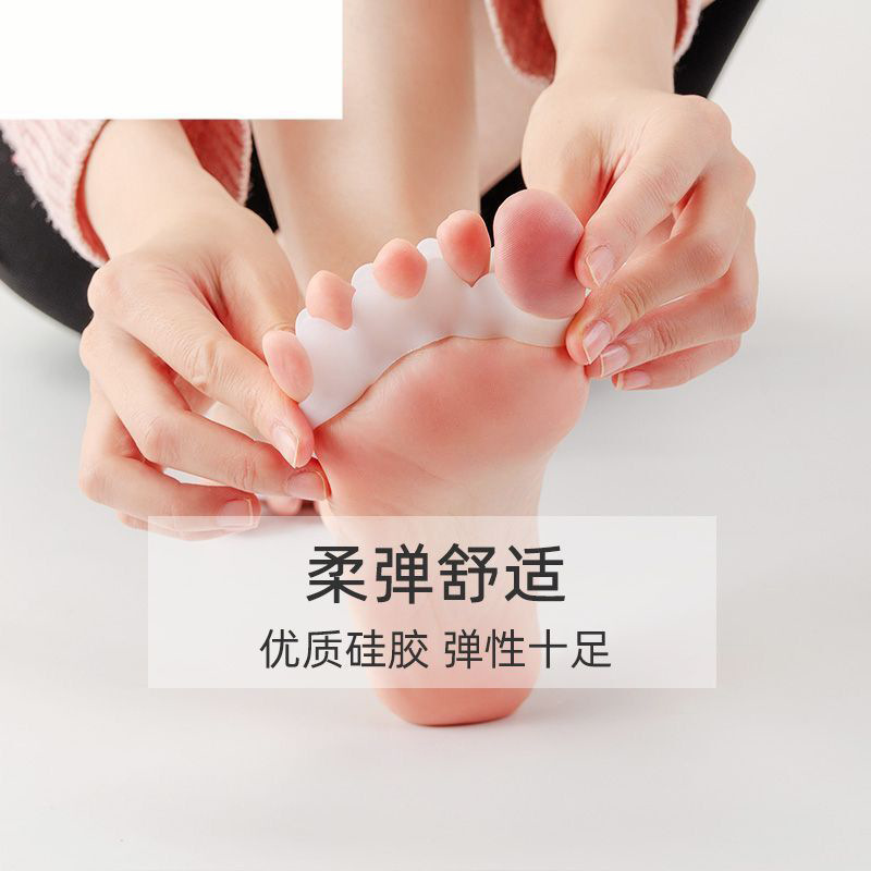 Wholesale of male and female hallux valgus correctors, adult separators, five-toe separators, and children's overlapping toe separators Specification drawing