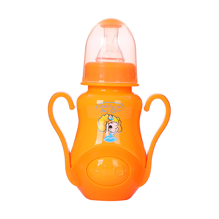 ALG婴儿宝宝标口pp奶瓶防胀气食品级硅胶奶嘴瓶150ml母婴用品批发产品图