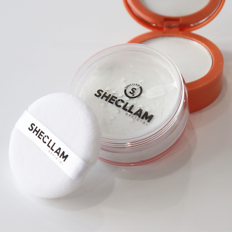 Customized long-lasting oil-control sunscreen mineral setting powder exfoliates, matte finish, brightens and softens the focus Specification image