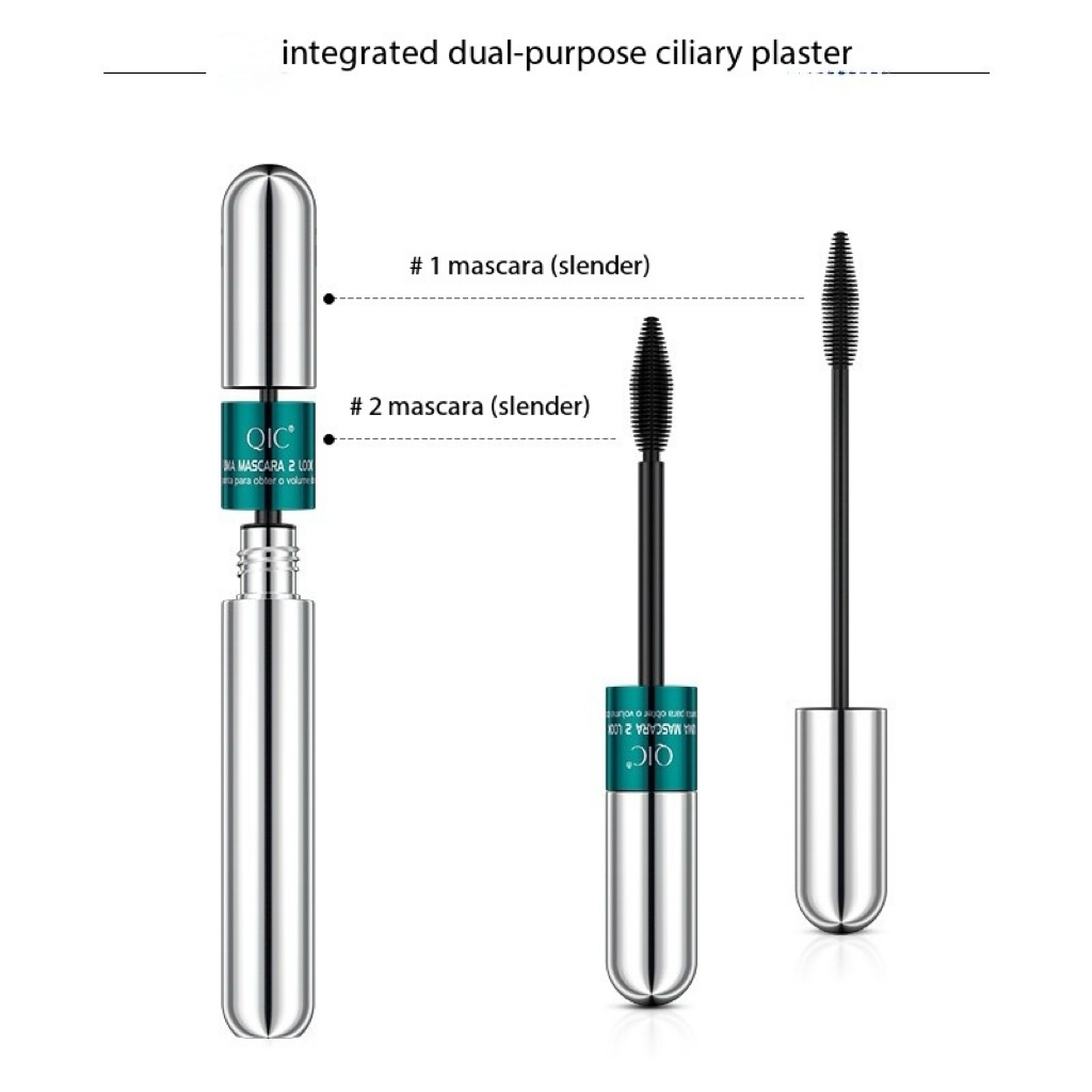 Thick and curly dual-function mascara, set with thick and curly non-distorting mascara primer details Picture