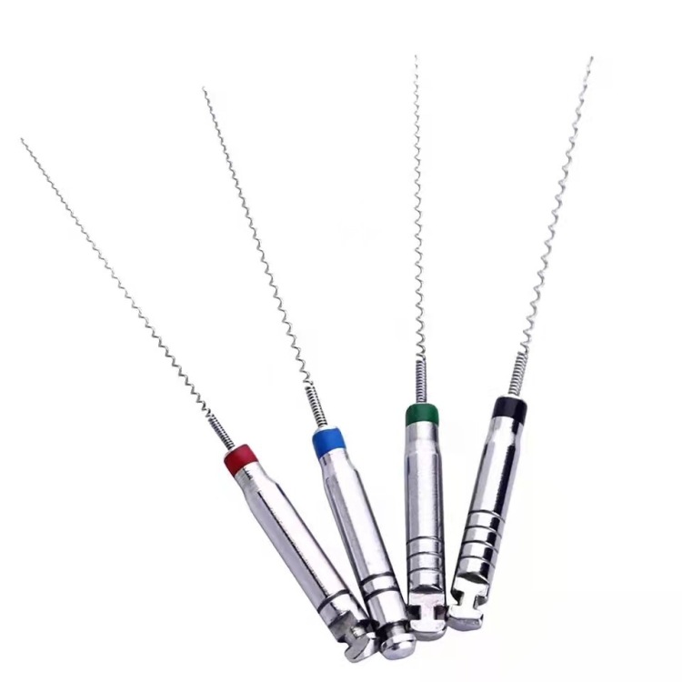 Foreign trade dental delivery needle, screw delivery needle, stainless steel root canal machine, craneless pulp extraction needle, administration needle Item Picture