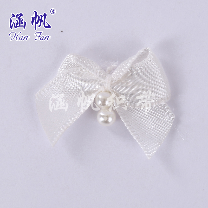 Factory direct sales of high-quality ribbon bow pearl pendants for decorating bows details Picture