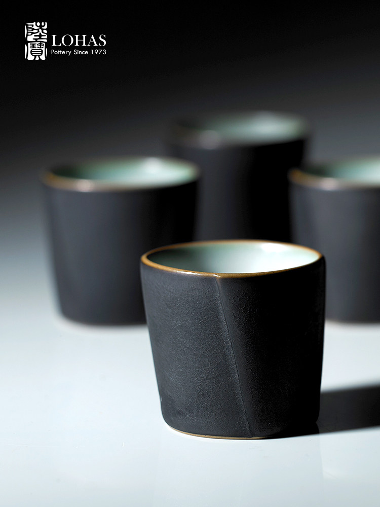Taiwan Lu Bao Yin Yin Series cross-border collaboration complete set of Kung Fu tea sets, architectural style ceramic tea set gift box Specification image