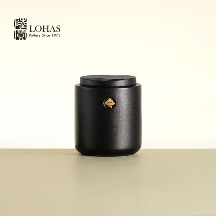 High-end pure handcrafted ceramic tea set, tea canister, storage canister, Lu Bao Xiang Si tea canister, storage canister (4 liang per piece) Specification image