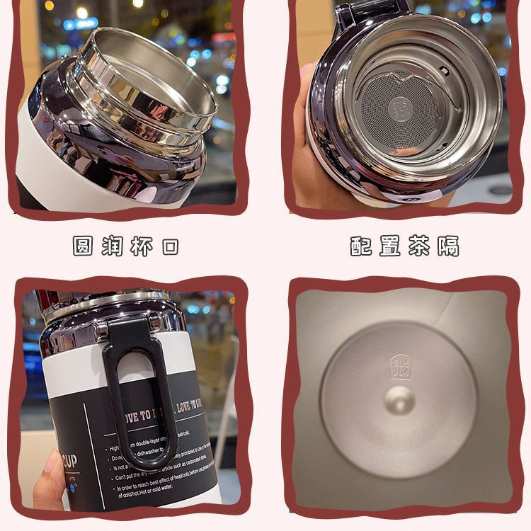高档保温杯男女士茶隔大容量不锈钢办公室高级商务水杯批发细节图