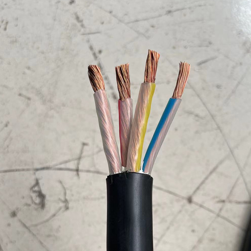起帆高柔拖链电线电缆TRVV2-20芯0.5-2.5平方无氧铜信号控制国标