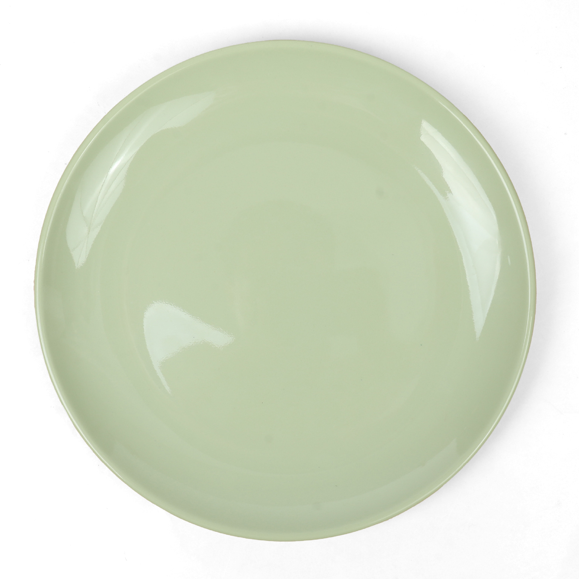 Customized melamine round plates and flat plates for foreign trade, commercial melamine tableware for catering and hotels, buffet and Western cuisine plates Application Scenario