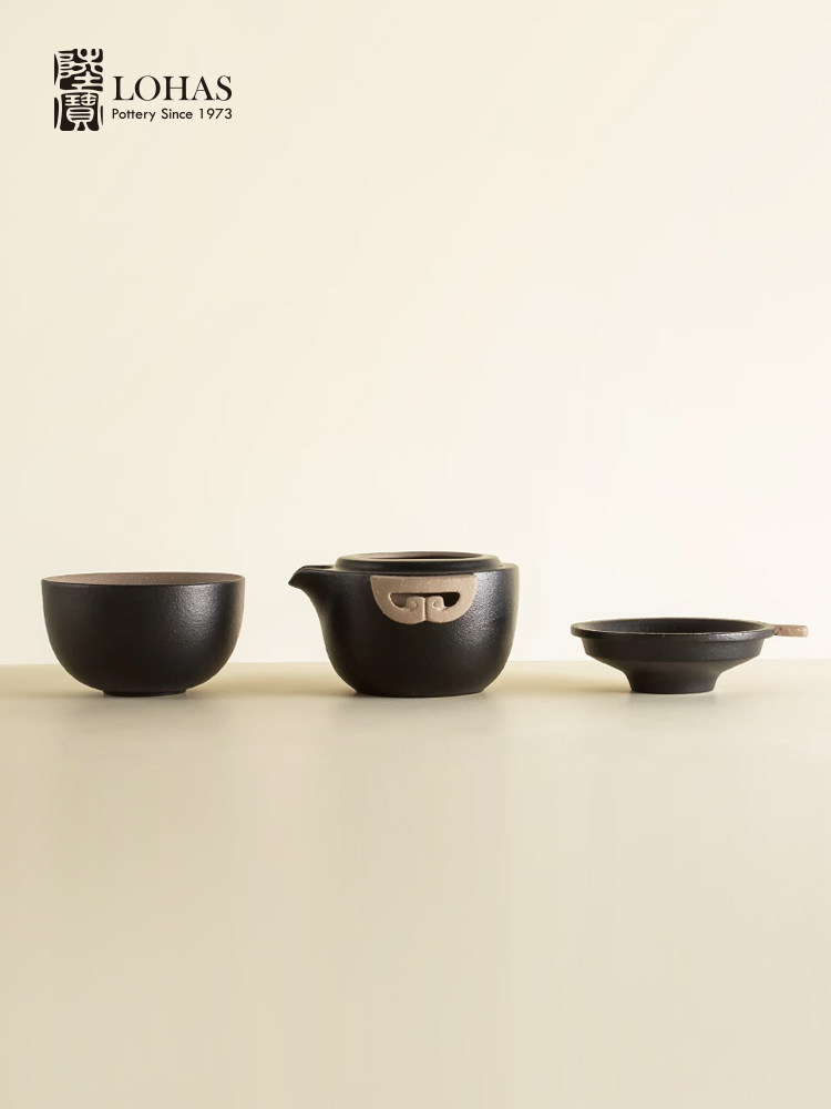 Lu Bao Yang Yang Xi Qi Kuaike Cup with Tea Filter Tea Set, Birthday Gift for the zodiac Goat, one pot and one cup Tea set Gift Box Specification image