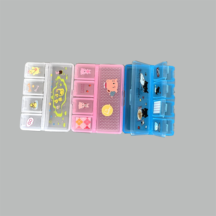 卡片/前台名片盒/长方形pp塑料盒子/淋浴软管/名片盒产品图