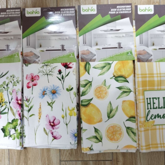 Thickened, velvety and enlarged tea towel cleaning cloth 45X70cmX2P/ Nail color card Specification image