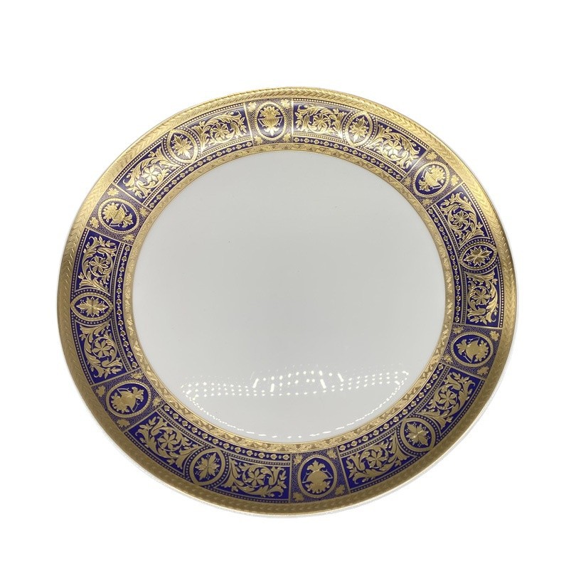 Nordic household simple ceramic, glass, porcelain, gold-edge dinner plates, bone plates, fruit plates, trays, hotel set tableware, gift boxes Application Scenario