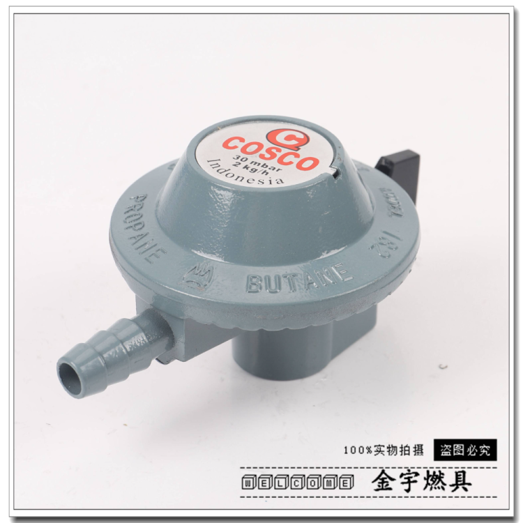 液化气减压阀/减压阀/黄铜分水器/3kg煤气罐/墨西哥产品图