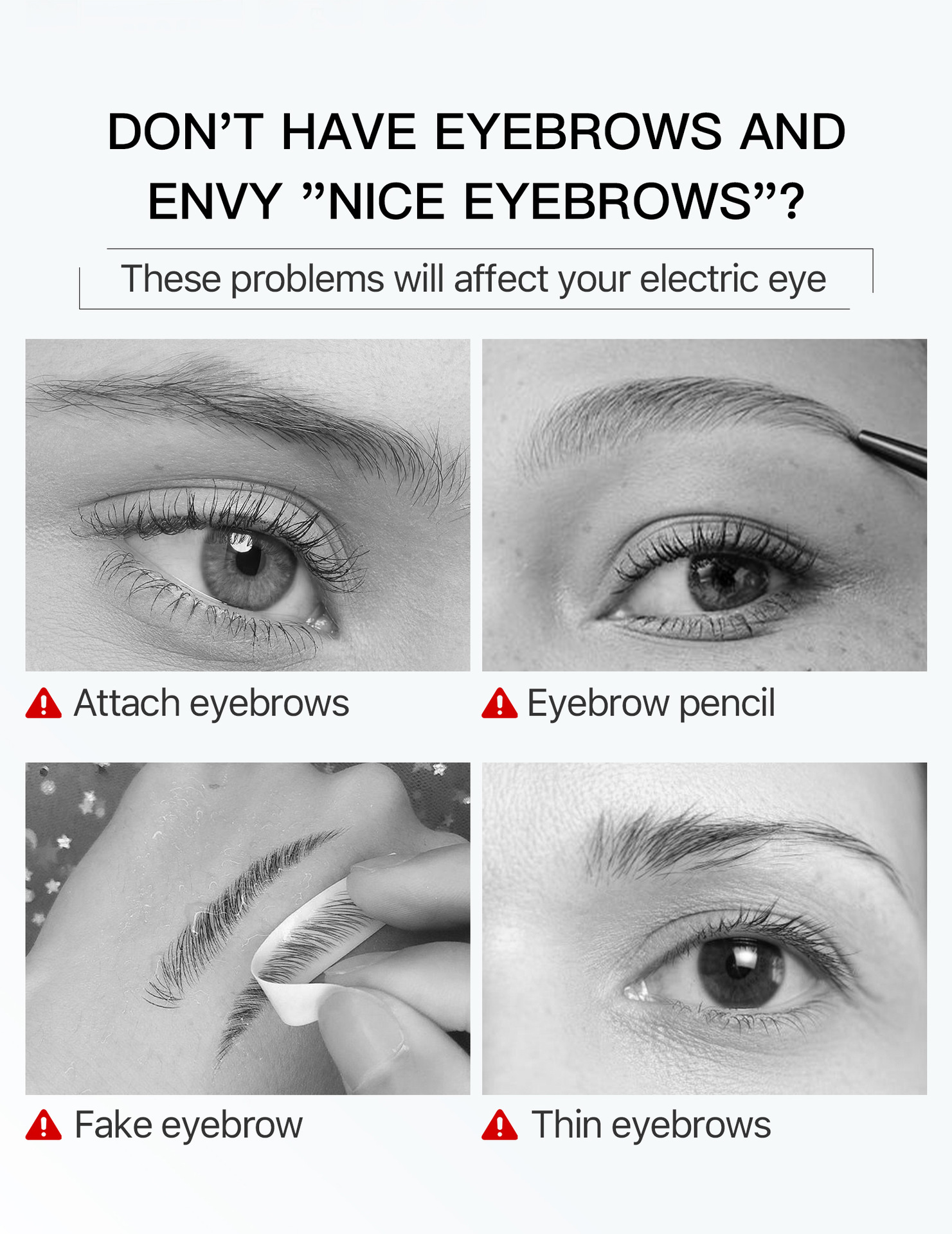Natural y espeso vegano aceite de ricino cejas serum para hombres y mujeres - cuidado de crecimiento suave Application Scenario