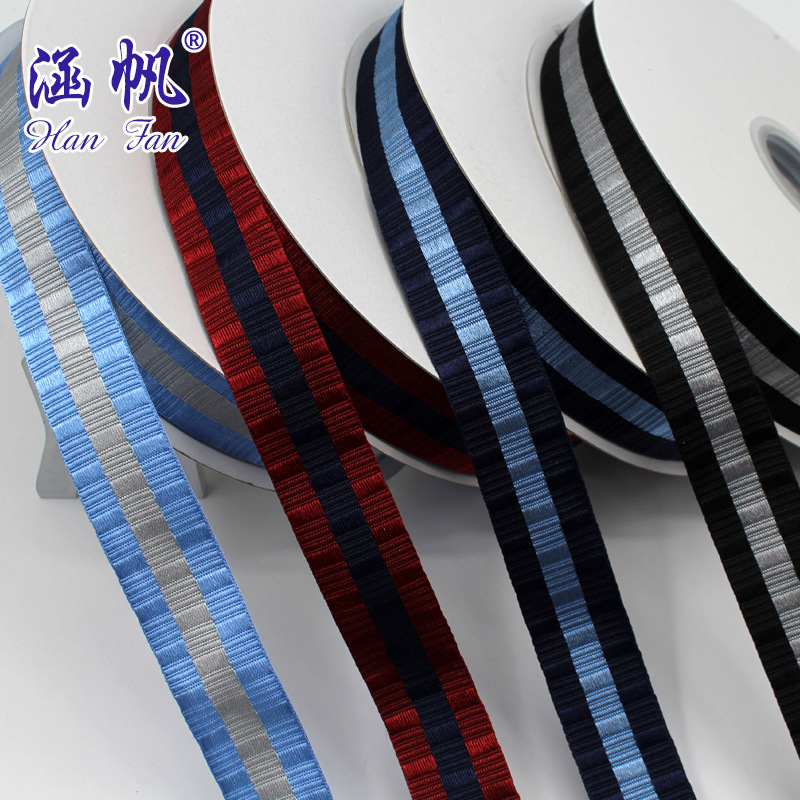 8 minutes, 2.5CM, with light color band, gift packaging, ribbon, DIY hair accessory, ribbon, dress decoration, factory direct sales Specification image