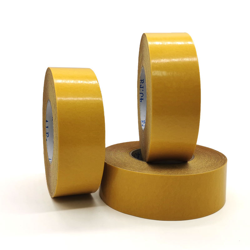 高粘门窗毛条专用网格纤维双面胶 箱包内衬密封条双面胶带 粘性强详情图5