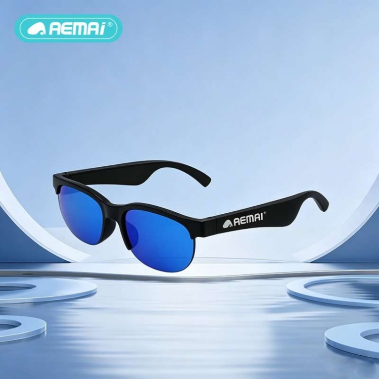 New smart glasses, Bluetooth audio, music listening, voice call sunglasses, outdoor sports, cycling and driving sunglasses, ai Specification image