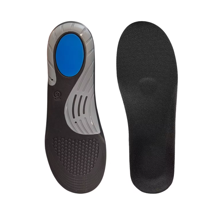 New flat foot correction insoles, men's and women's arch support orthopedic insoles, foot massage breathable insoles full figure