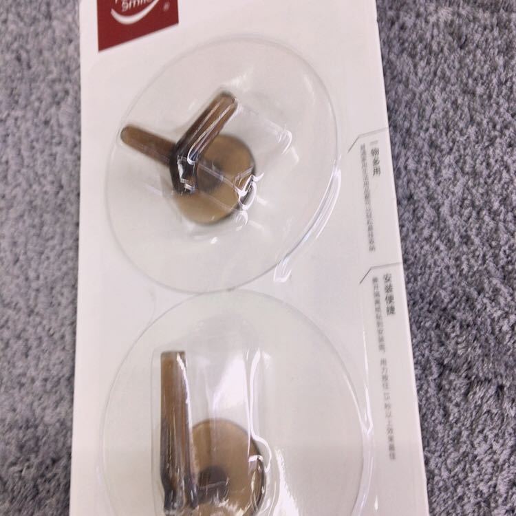 Lightweight luxury hooks without drilling, strong adhesive hooks, load-bearing bathroom and kitchen keys, seamless nails for sticking clothes Specification image