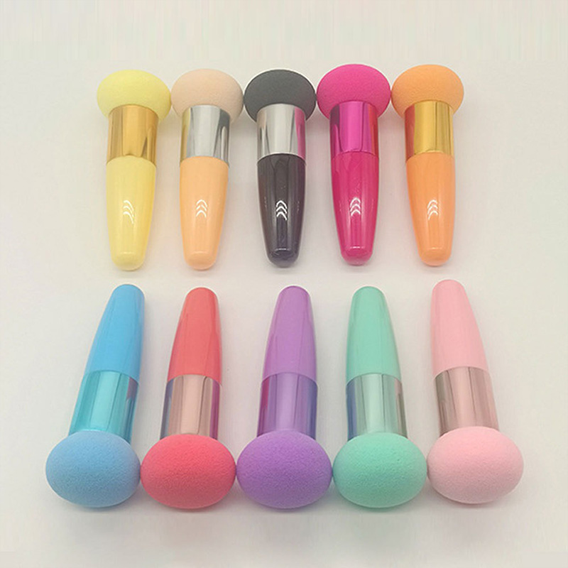 Mushroom-shaped makeup sponge details Picture