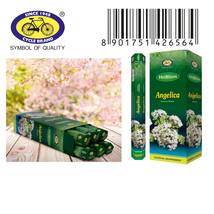 进口印度香塔香瑜伽线香HB114-Angelica.
