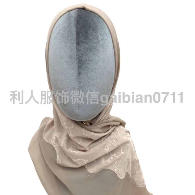 针织挂件/丝巾扣/kitty/头巾/钩织装饰品白底实物图