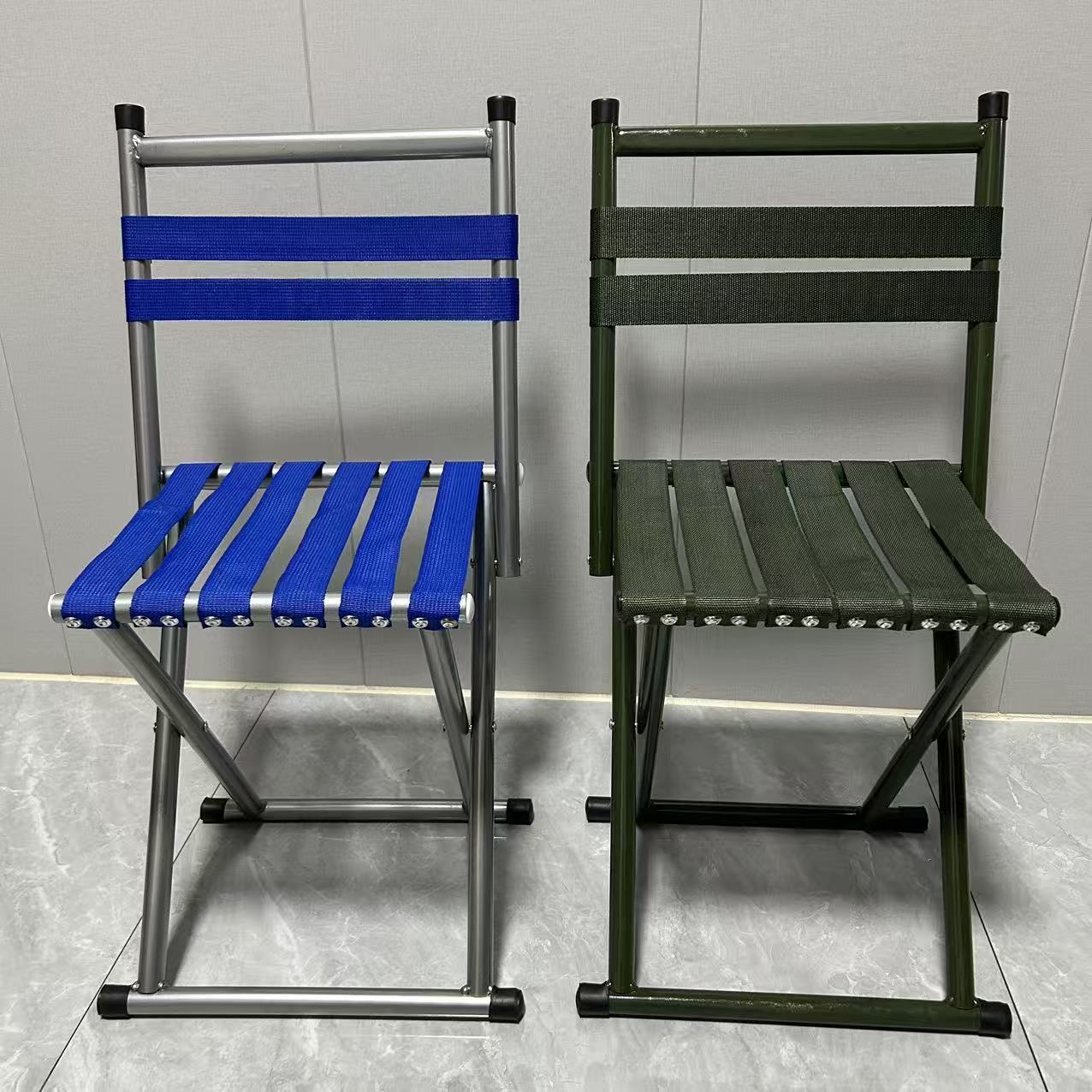 Folding backrest stool manufacturer wholesale train folding stools, small chairs, portable outdoor fishing chairs, small stools details Picture