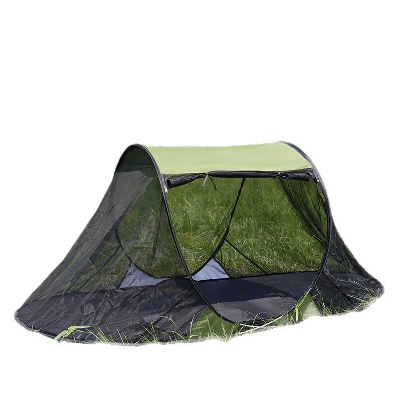 Carpa de camping al aire libre totalmente automática pergola de apertura rápida mosquitero anti-mosquitero lanza tienda de camping tela oxford plegable cama de campamento Application Scenario