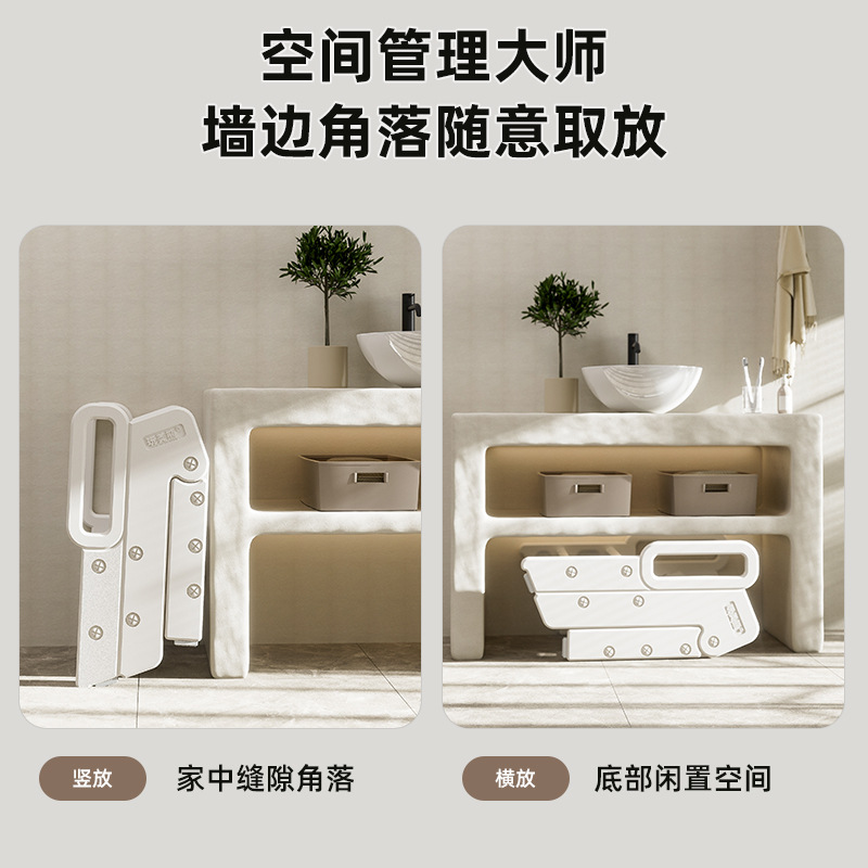 Baby step chair, handwashing step stool, children's footstool, infant and toddler learning tower, washstand, step stool, foldable children's safety seat Specification image