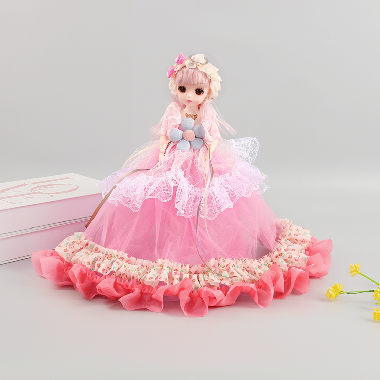 New cute children's playhouse dolls, wedding dresses, ice princess, blinking girl toys, birthday gifts Application Scenario